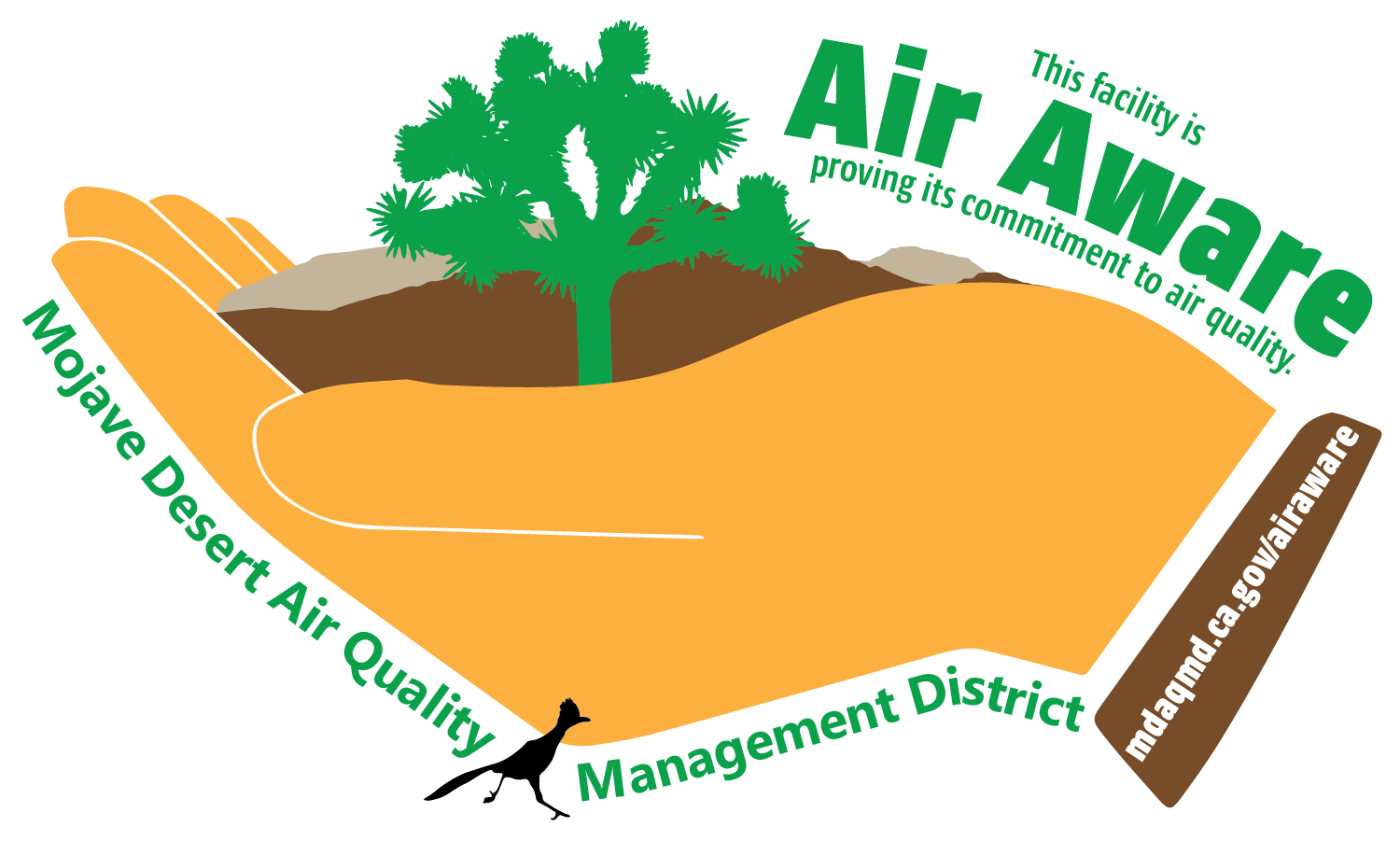 2022 MDAQMD Air Aware Award logo