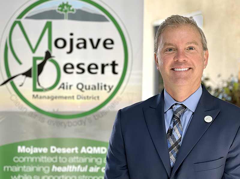 Brad Poiriez, executive director and air pollution control officer at Mojave Desert Air Quality Management District