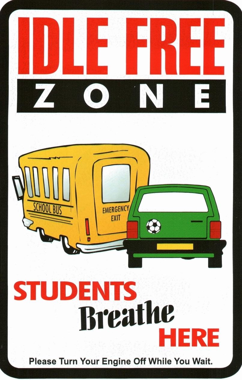 Idle Free Zone 1